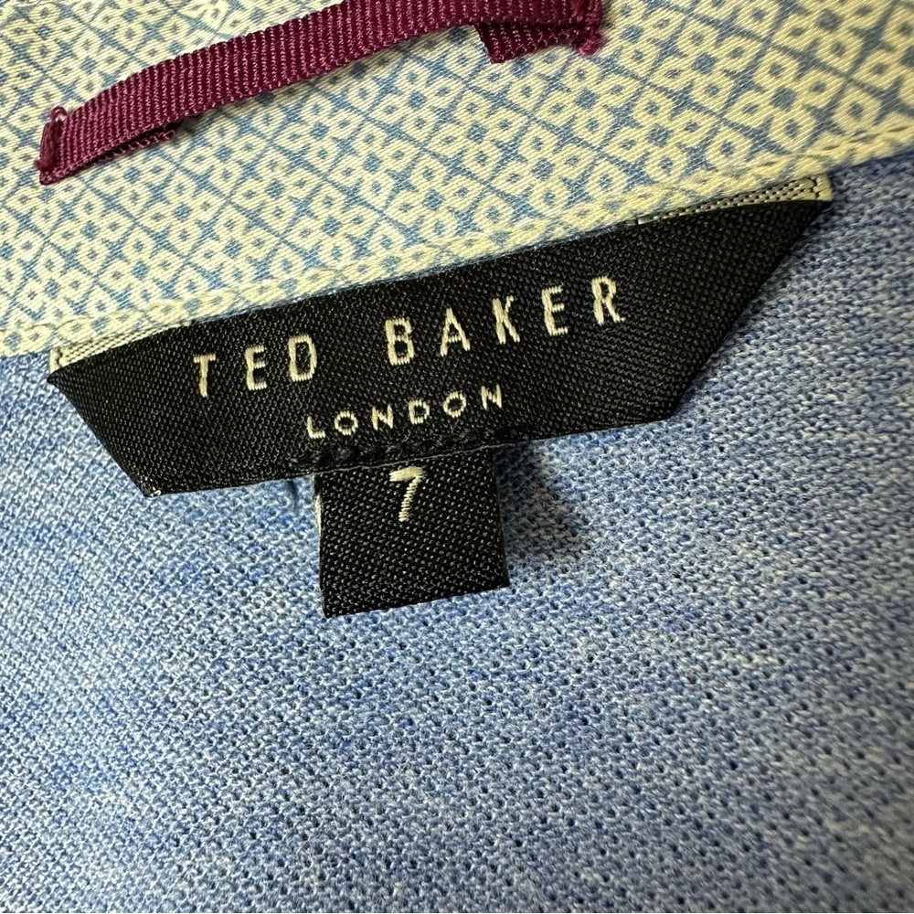 Ted Baker Contrast Collar Polo Shirt - Picture 7 of 8